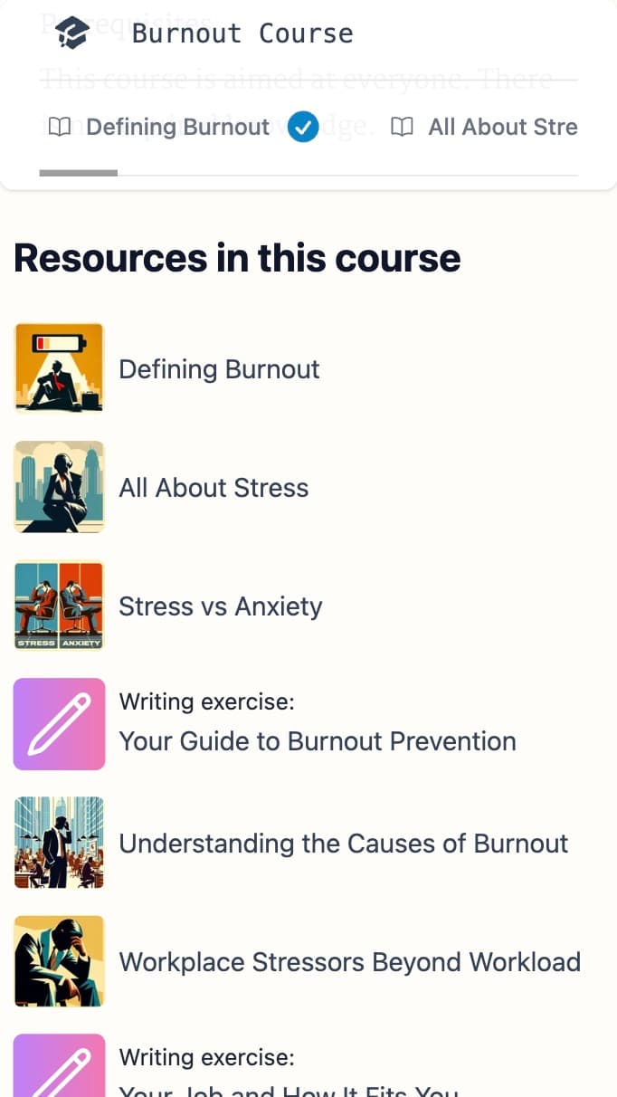 Example image of a course.